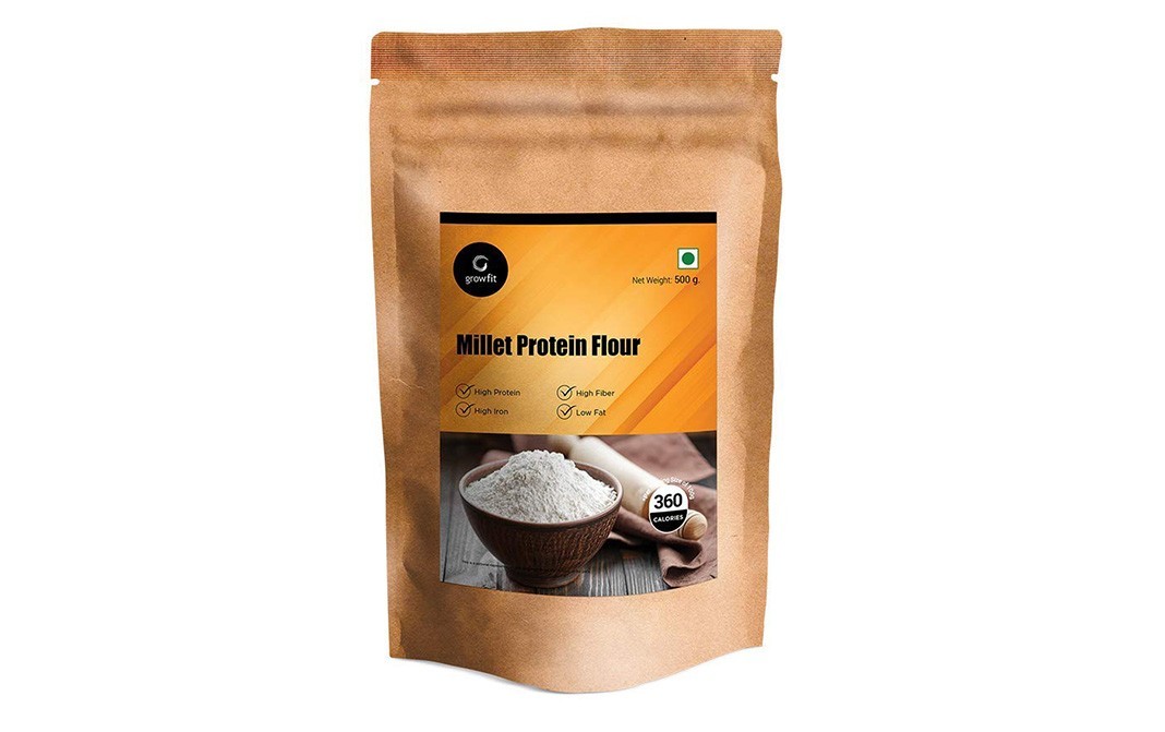 Grow Fit Millet Protein Flour    Pack  500 grams